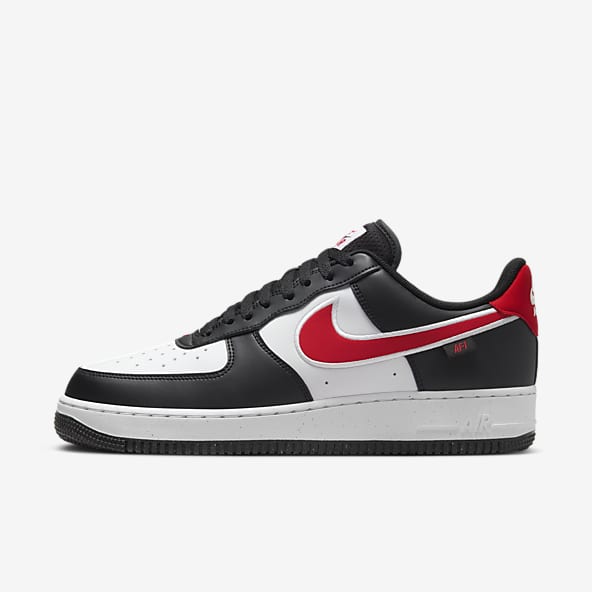 Black red nike air force 1 2025